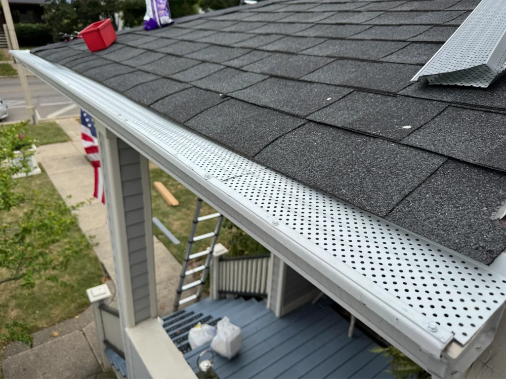 Gutter Santiago Inc - Leaf Guard installation in chicago, illinois